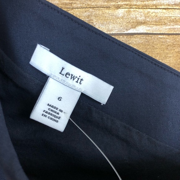 Lewit Nordstrom Navy Blue One Shoulder Tunic Dress - Picture 7 of 8